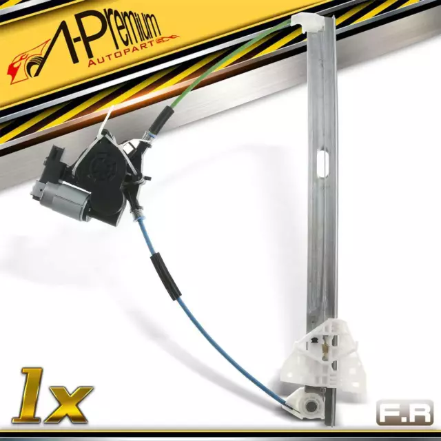 A-Premium Front Right Power Window Regulator with Motor for Mazda 3 BK 2000-2009