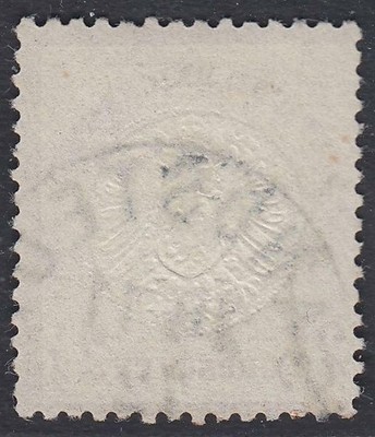 DEUTSCHES REICH MINR. 21 a NDP-Einkreisstempel Sandstedt