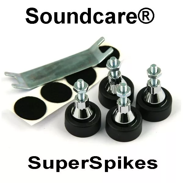 1 Set M6 SoundCare SuperSpikes Speaker / Loudspeaker  Spikes.NEW