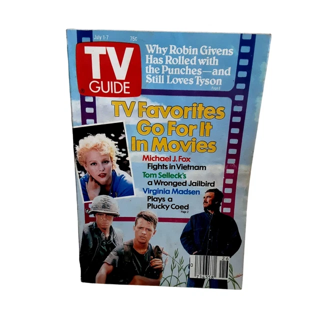 TV GUIDE JULY 1989 TV Favorites Into Movies Michael J Fox £6.31 PicClick UK