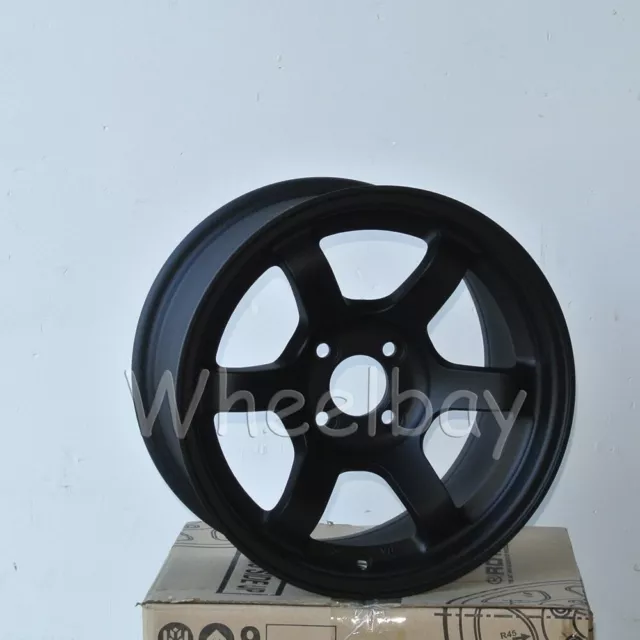 4 Pcs Rota Grid Concave   Wheels 15X7 4X100 20 67.1  Sblk  12.7 Lbs Last Set
