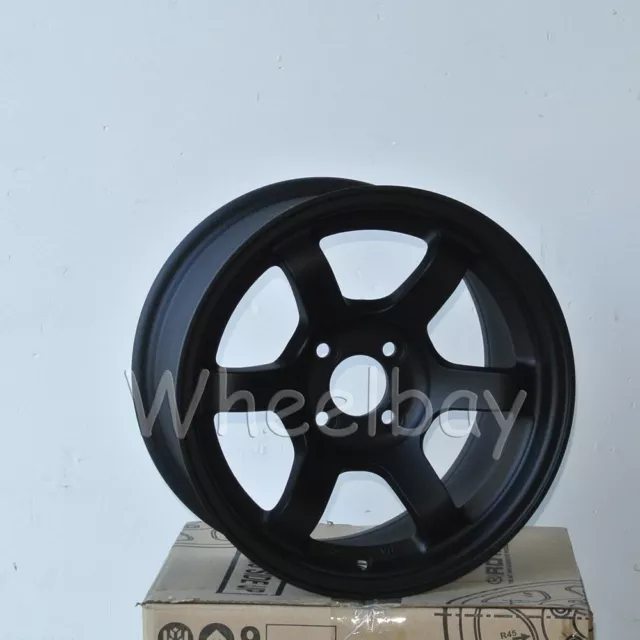 On Sale 4 Pcs Rota Grid Concave   Wheels 15X7 4X100 20 67.1  Sblk  12.7 Lbs