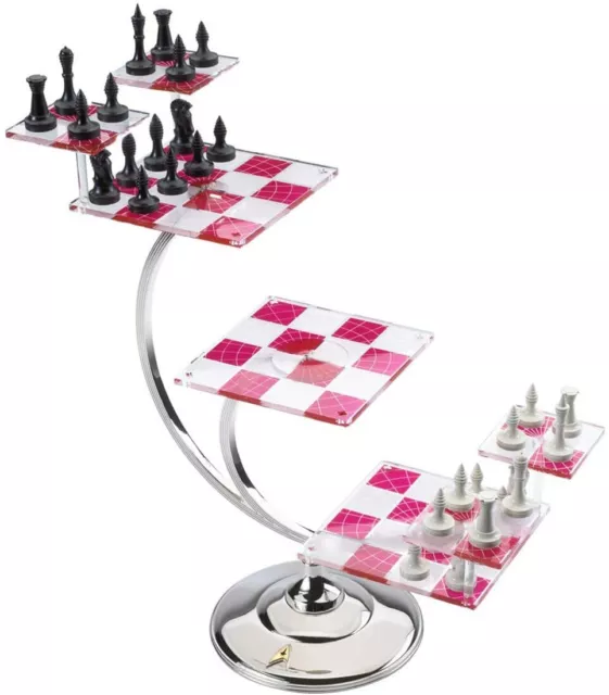 The Noble Collection Star Trek Tri-Dimensional Chess Set - 32 Highly Detailed Pl
