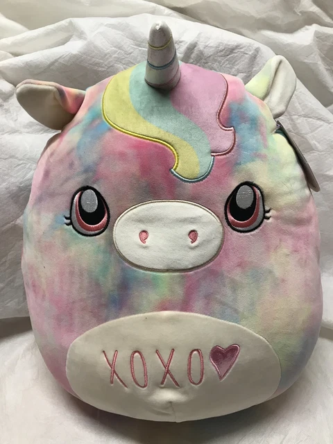 Squishmallow 16” Anica the Unicorn Valentine's Day 2021 Kellytoy Plush NWT