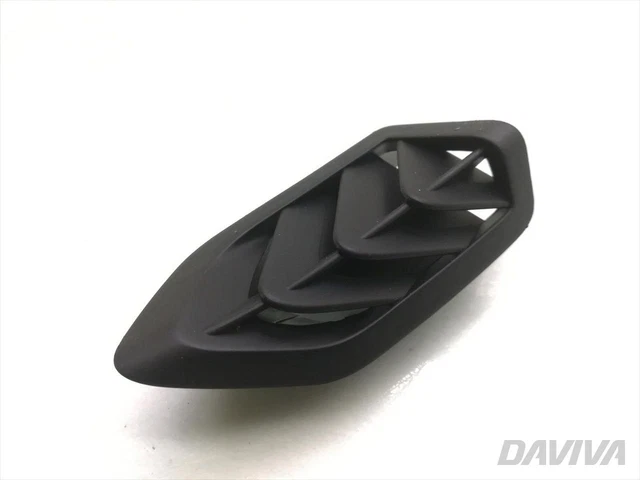Confezione da 4 coperture per griglie di ventilazione, bocchette d'aria, ugelli di ventilazione, griglia, cromate, compatibili con Opel Adam Corsa D