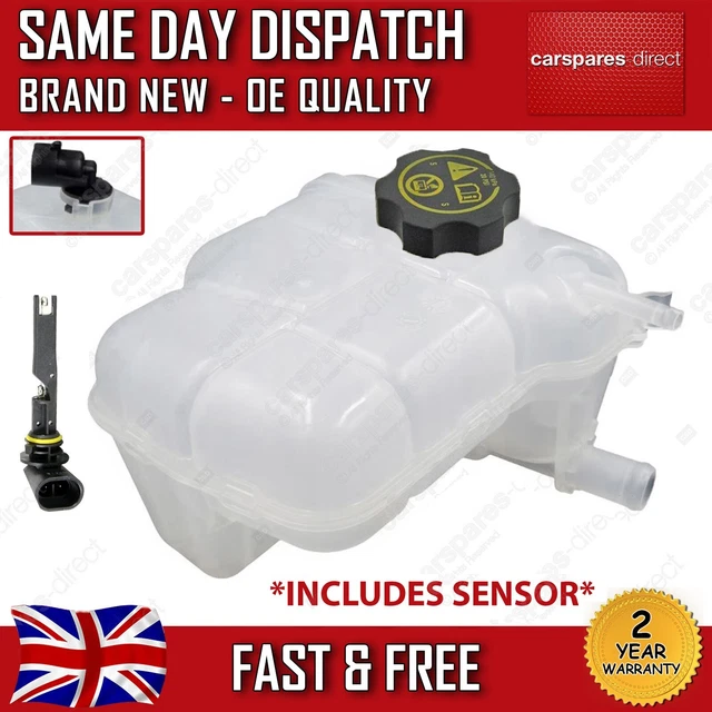 VAUXHALL ASTRA H Mk5 0614 Radiator Coolant Expansion Header Tank & Cap