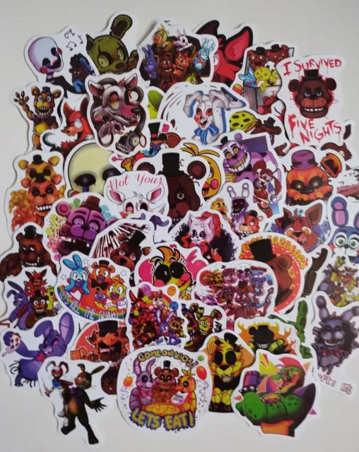 Five Nights at Freddy's 3D Smashed Wall Sticker Decal Home Decor Art Mural  J1214