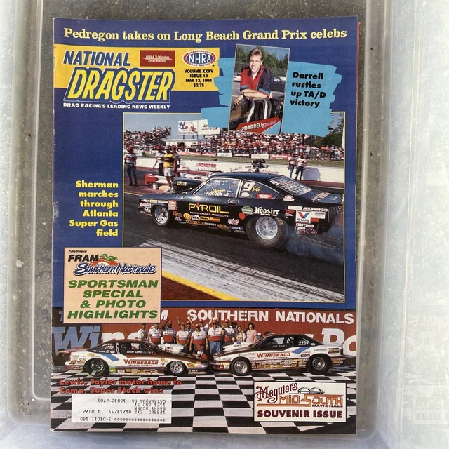 NATIONAL DRAGSTER MAGAZINE, Drag Racing Weekly, 1994 May 13 £5.06 ...