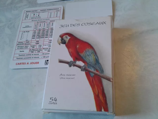 Jeu des Oiseaux - Playing Cards - Jeu 54 Cartes
