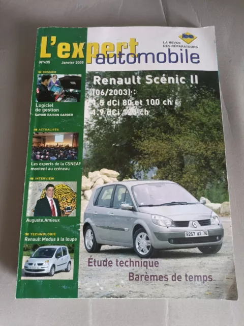 revue technique L'expert automobile Renault Scenic 2 DCI après 2003