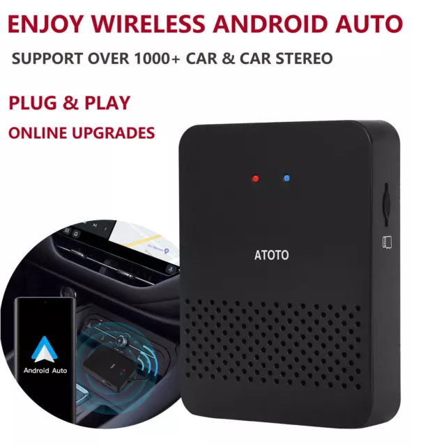 ATOTO S8 Standard 2DIN Android Car Stereo-3+32G Wireless Android Auto &  CarPlay