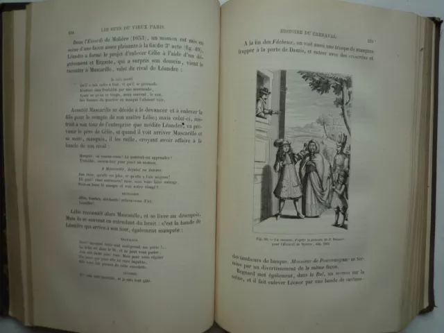 Les Rues Du Vieux Paris De V Fournel 167 Gravures Chez Firmin Didot 1881