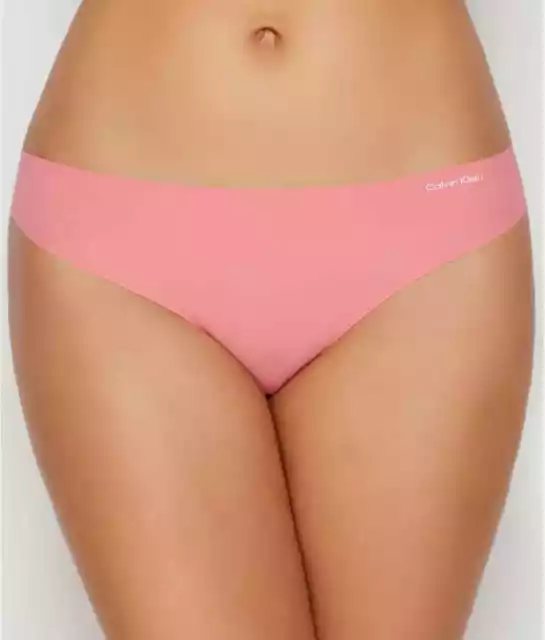 Calvin Klein Women's Invisibles Thong Underwear D3428 - Sizes  Pomelo  ***