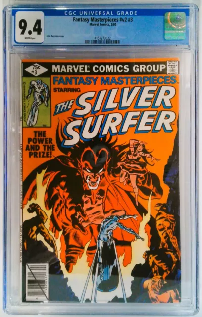 FANTASY MASTERPIECES Starring THE SILVER SURFER #3  CGC Graded ( 9.4 )