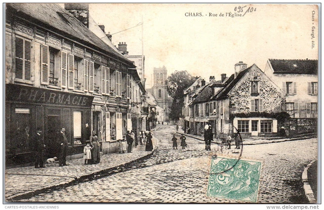 95 CHARS - la rue de l'eglise