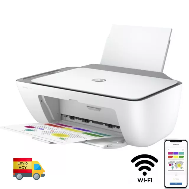 Nueva Impresora Multifuncion Hp Wifi Con Cartuchos Pc Mac Android