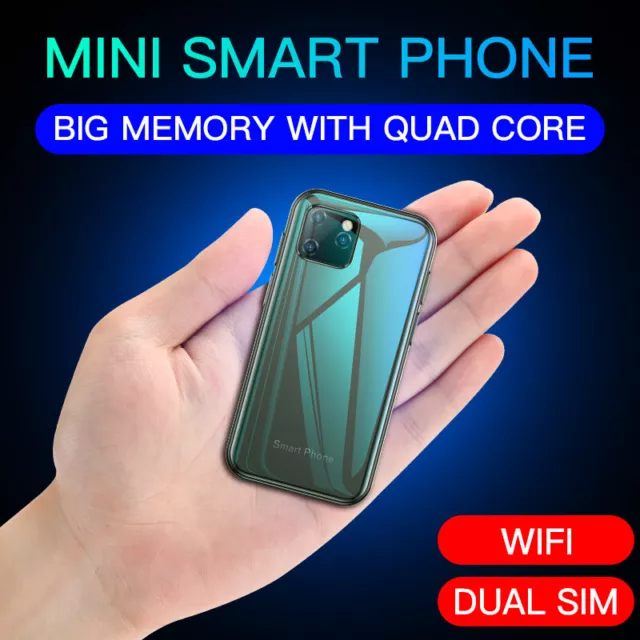 Mini-Smartphone SOYES XS11 GooglePlay Ultradünnes kleines Android-Handy Dual Sim