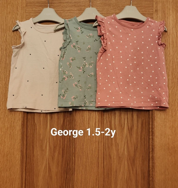 ❤️ Girls Summer Clothes Bundle. 1.5-2 years, 18-24 Months. Next PJ's, co-ord ❤️ 5
