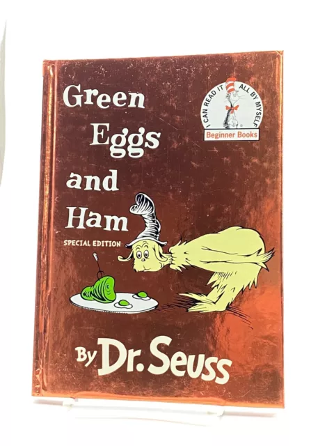 Dr.Seuss Green Eggs And Ham 50th Anniversary Special Party Edition Orange Foil