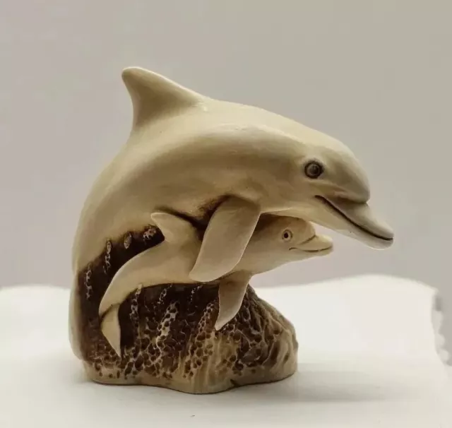 Harmony Kingdom Squee Dolphin NetsUKe Figurine UK Made
