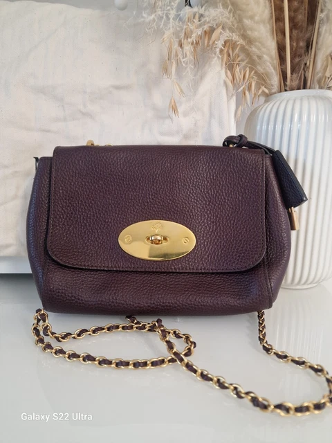 Mulberry lily online oxblood croc