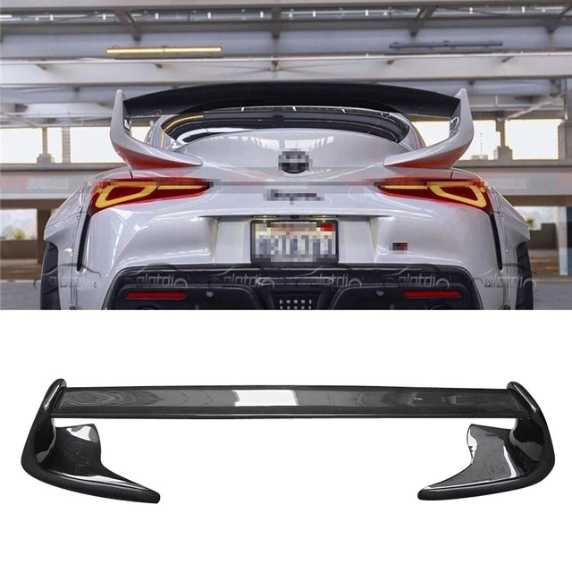 CARBON FIBER ST Rear Trunk Spoiler Boot Lip Wing For Toyota Supra A90