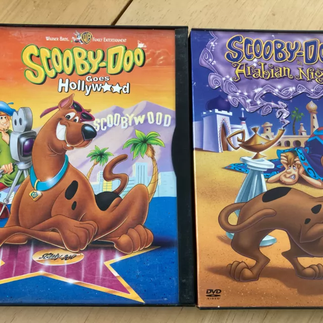 2 SCOOBY DOO DVD's Goes Hollywood/Arabian Nights VG Condition $11.25 ...