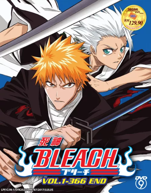 Anime DVD Bleach Complete Series (Vol.1-366 End) *English Subtitle*