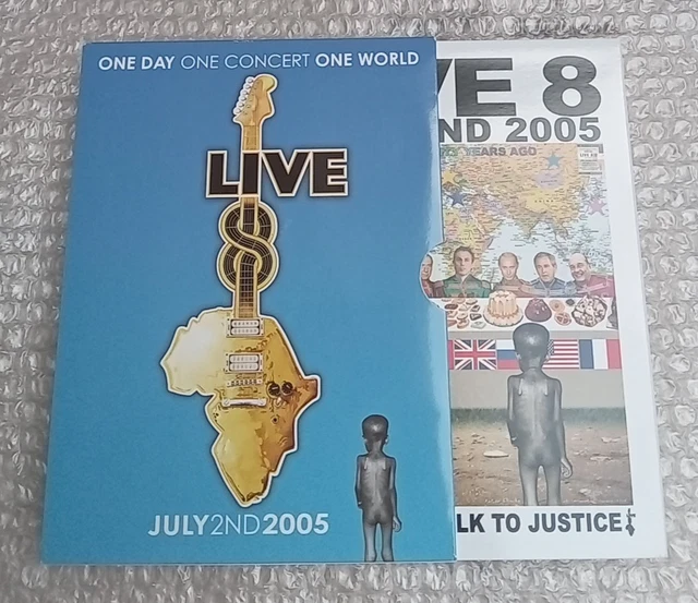 LIVE 8 DVD July 2nd 2005, 4-Disc Complete Box Set With