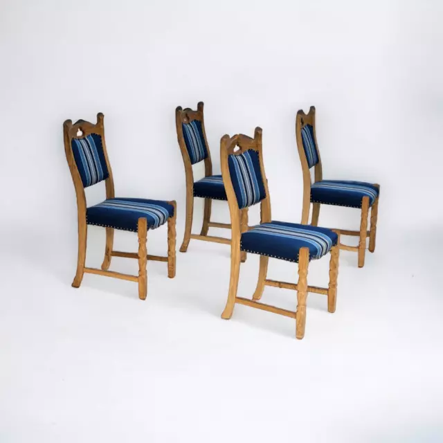 1960s, set of 4 pcs Danish dinning chairs, original very good condition.