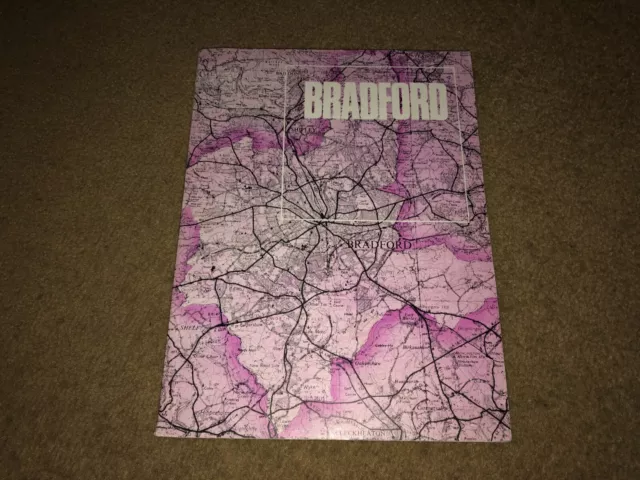 BRADFORD vintage 1967 Official Handbook with photographs etc and maps