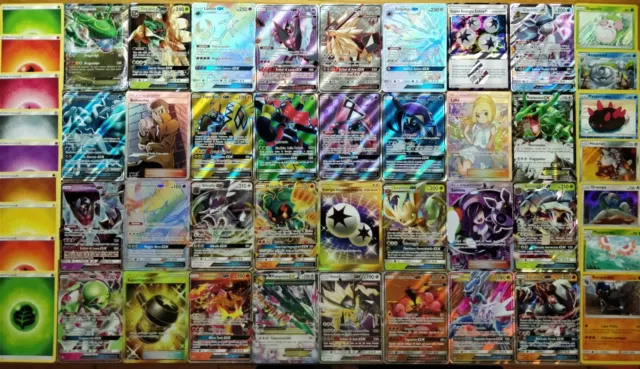 30x LOTTO CARTE POKEMON con EX GX FULL ART in ITALIANO GARANTITA! (NO 30 ex/gx)