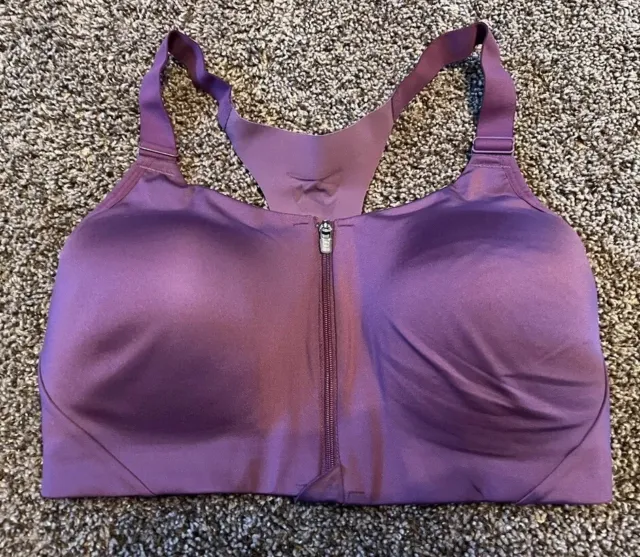 Copper Fit™ Sports Bra with Adjustable Straps,Burgundy,XLarge