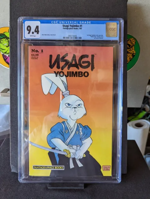 Usagi Yojimbo 1 CGC 9.4 1st print, 1st Usagi own title