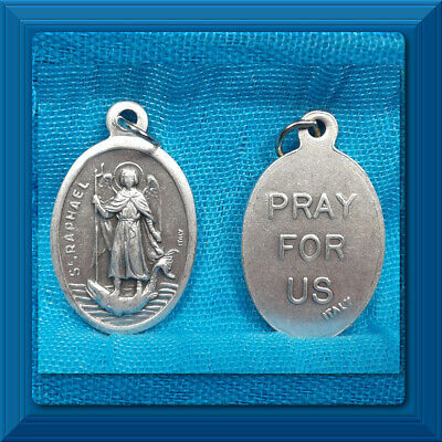 SAINT RAPHAEL The ARCHANGEL Catholic Medal 1" ✝️ St. Made in ITALY Angel