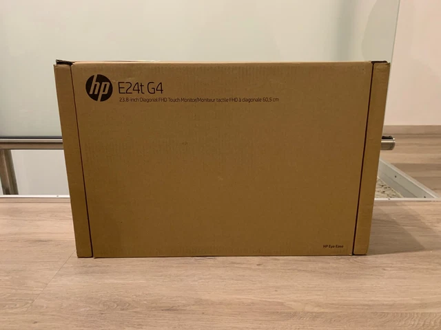 HP E24t G4 23,8 Zoll Full HD LCD Monitor - Schwarz/Silber