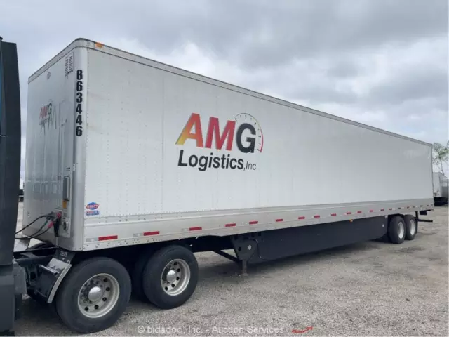 2023 Utility VS2DX 53' T/A Dry Box Van Enclosed Semi Truck Trailer bidadoo