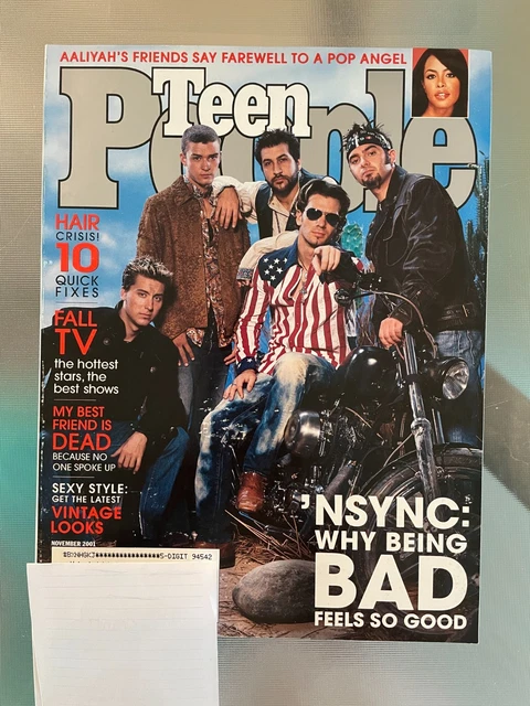 TEEN PEOPLE MAGAZINE Summer 2000 ￼Backstreet Boys FREE SHIPPING
