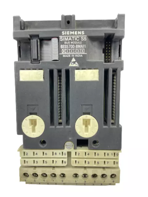 Siemens 6ES5700-8MA11 SIMATIC S5 Plc Entrée Sortie Bus Module