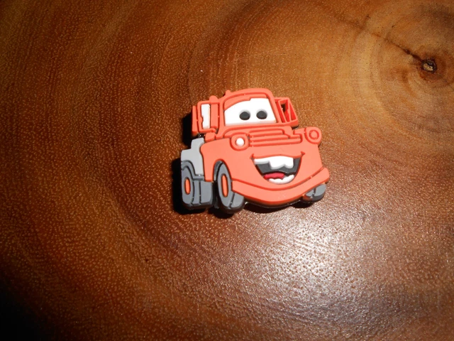 Shoe Charms For Crocs "Cars " Mater  As Orange Truck
