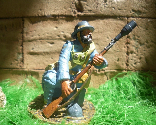 Soldat de plomb à collectionner Fusilier Soldat d'infanterie de ligne, 1812 54 mm Guerres napoléoniennes - France