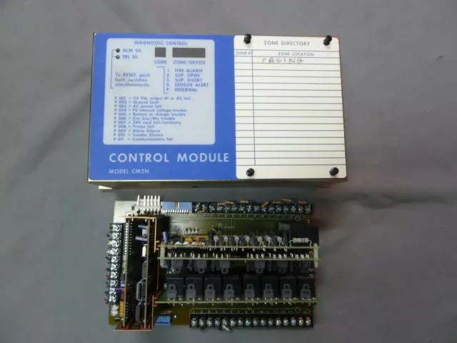 EST EDWARDS CM2N Fire Alarm Control Unit 140075 140074 140087