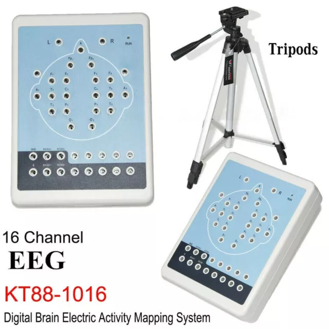 Brain Electric Activity EEG Machine And Mapping System 16 channel PC Software