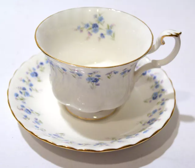 Royal Albert Memory Lane Footed Cup and Saucer