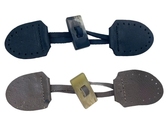 Alamaro Inpuntura Cuoio Bottone Rettangolare 15x3,5 Cm AL-1535