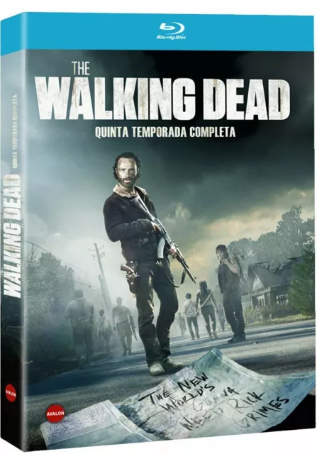 The Walking Dead - Quinta Temporada Completa [Blu-Ray]