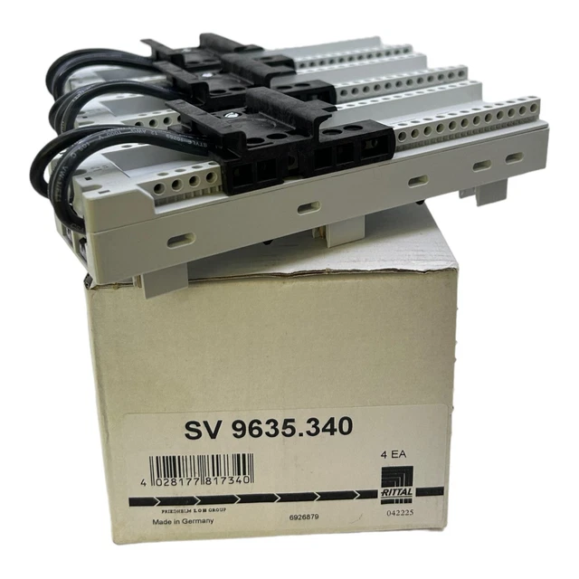 RITTAL SV9635.340 DEVICE Adapter 25A 3-polig Ve: 3STK £51.16 - PicClick UK