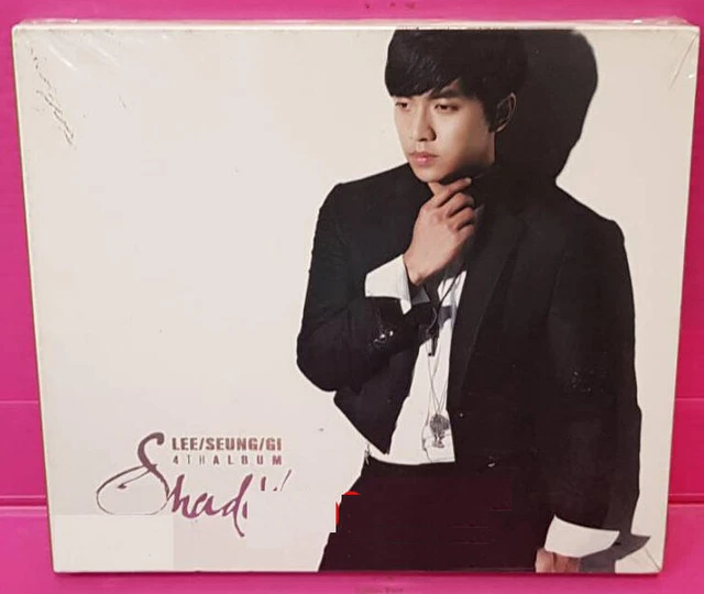 Lee Seung Gi Official CD Shadow Vol.4 Album (Korean Ver.)Korean Drama Mouse Kpop