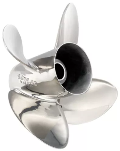 RUBEX HR4 SERIES E 14-1/2 X 16 Stainless Boat Propeller for 135-300 HP 4-3/4" Ca