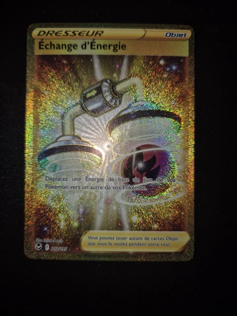 Énergie Garde-V - 215/195 - Énergie Secrète Gold - Carte Pokémon Tempête Argentée EB12